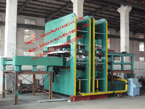 2500T Mechanical Automatic Push/Out Mold double layers vulcanizing press